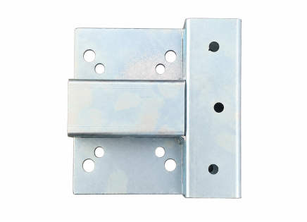 Support central pour roulettes à platine SJ-3-45×45_SV - 2