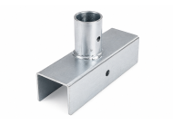 Adaptateur pour profilé tubulaire rond SJ-010-45×45_SV - 1