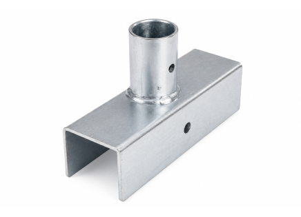 Adaptateur pour profilé tubulaire rond SJ-010-45×45_SV - 1