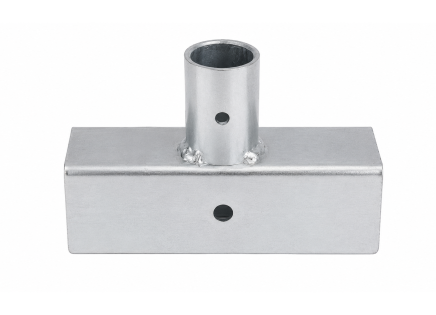 Adaptateur pour profilé tubulaire rond SJ-010-45×45_SV - 2