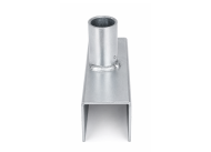 Adaptateur pour profilé tubulaire rond SJ-010-45×45_SV - 4