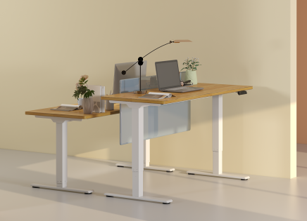 Piètement de bureau électrique réglable en hauteur E1W-Pro - 5