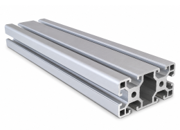 Profilé aluminium 40 × 80 mm, KA-4080H – 1 m + découpe sur mesure