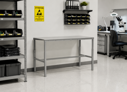 Table antistatique Enprag SPESD, profondeur 700 mm (3 modèles) - 2