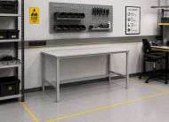 Table antistatique réglable en hauteur Enprag SPESD, 1500 × 900 mm - 2