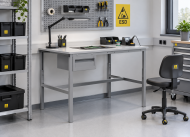 Table antistatique Enprag SPESD, profondeur 700 mm (4 modèles) - 2