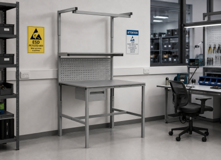 Table antistatique Enprag SPEXESD127, profondeur 700 mm (4 modèles) - 2