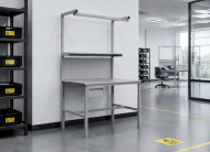Table antistatique réglable en hauteur Enprag SPEXESD, 1500 × 900 mm - 2