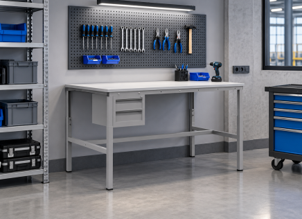 Table réglable en hauteur Enprag SP187, 1800 × 700 mm - 2