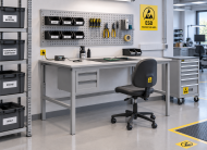 Table antistatique Enprag SPESD, profondeur 900 mm (4 modèles) - 2
