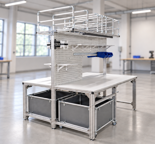 Profilés en aluminium dans l’industrie