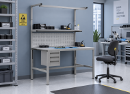 Table antistatique Enprag SPEXESD, profondeur 900 mm (4 modèles) - 2