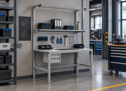 Table antistatique Enprag SPEXESD, profondeur 900 mm (4 modèles) - 2