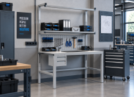 Table antistatique réglable en hauteur Enprag SPEXESD, 1500 × 900 mm - 2