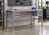 Table réglable en hauteur Enprag SP187, 1800 × 700 mm - 2