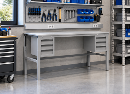 Table réglable en hauteur Enprag SP, 1800 × 900 mm - 2