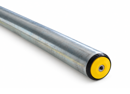 Rouleau de convoyage en acier Interroll série 1100, Ø 50 × 525 mm