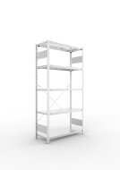 Etagère de base Clip S3 galvanisée, profondeur 400 mm (6 modèles)