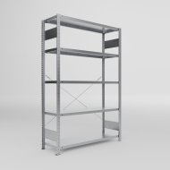 Etagère de base 438352 Clip S3 galvanisée, profondeur 400 mm
