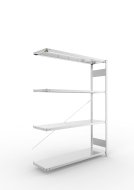 Crémaillère portuaire 323368 Clip S3 galvanisé, profondeur 400 mm