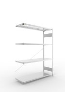 Rack portuaire 323399 Clip S3 galvanisé, profondeur 500 mm