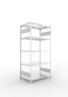 Etagère de base Clip S3 galvanisée profondeur 600 mm (6 modèles)