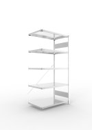 Rack d'amarrage Clip S3 galvanisé profondeur 600 mm (6 modèles)