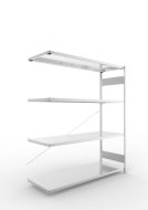 Crémaillère portuaire 324051 Clip S3 galvanisé, profondeur 600 mm