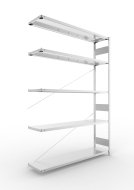 Crémaillère portuaire 324082 Clip S3 galvanisé, profondeur 400 mm