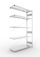 Rack portuaire 323863 Clip S3 galvanisé, profondeur 500 mm