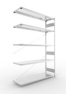 Crémaillère portuaire 324105 Clip S3 galvanisé, profondeur 500 mm