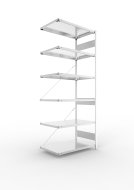 Rack d'amarrage Clip S3 galvanisé profondeur 600 mm (6 modèles)