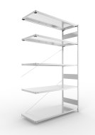 Crémaillère portuaire 323931 Clip S3 galvanisé, profondeur 600 mm