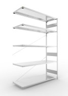 Rack portuaire 324129 Clip S3 galvanisé, profondeur 600 mm