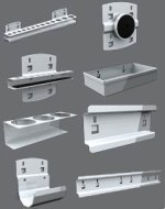 Jeu de supports pour Q-system QDN 5002