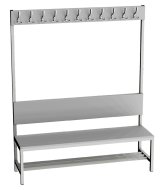 Banc de vestiaire LAV 15V - largeur 1500 mm