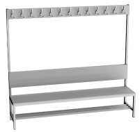 Banc de vestiaire LAV 20V - largeur 2000 mm