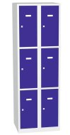 Armoire métallique avec coffres verrouillables type A8233