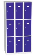 Armoire métallique avec coffres verrouillables type A8333
