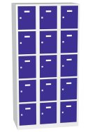 Armoire métallique avec coffres verrouillables type A8335
