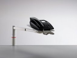Support pour téléphone ou fax à cadran ScopeMaster - gris clair