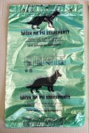 Sac pour excréments de chien vert (50 pcs.)