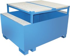 Puisard grande capacité avec support et grille, type 2017