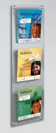 Support pour brochures en métal type 6195