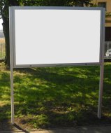 Vitrine double face simple battant DL120, profondeur 120 mm (7 modèles)