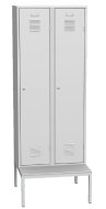 Armoire en métal avec banc SAL 42A