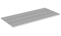 Etagère CLIP/3M RAL (8 modèles)