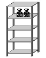 Etagère de base FIX galvanisée (8 modèles)