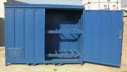 Etagère verrouillable avec puisard type 2024