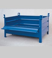Palettes de clôture avec côté rabattable (2 modèles)